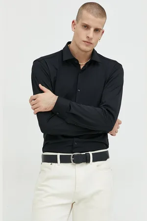HUGO BOSS Koszula męska kolor slim z kołnierzykiem klasycznym 50481195