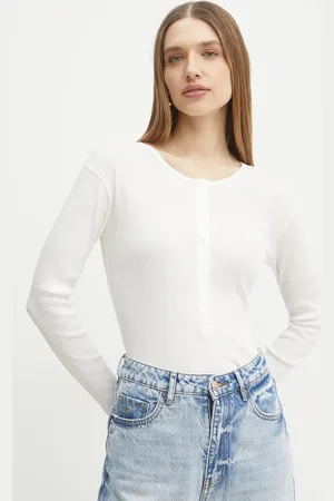 Pinko Longsleeve bawełniany kolor 105002 A2IA