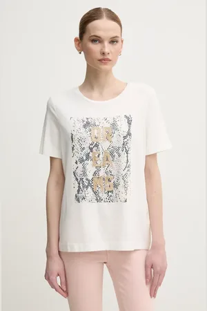 Oui T-shirt damski kolor 92642