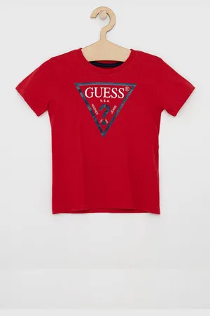 Guess T-shirt dziecięcy kolor melanżowy