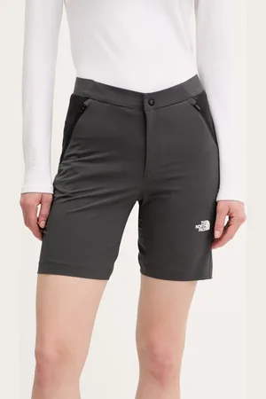 The North Face Szorty outdoorowe Felik Slim kolor wzorzyste medium waist NF0A8BT4MN81