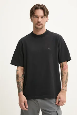 Abercrombie & Fitch T-shirt bawełniany męski kolor gładki KI124-5181