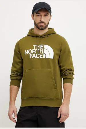 The North Face Bluza Easy męska kolor z kapturem z nadrukiem NF0A89FFPIB1