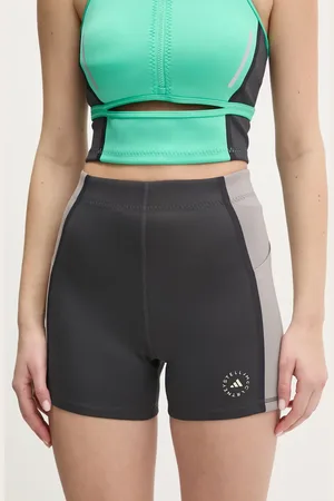 adidas Szorty damskie kolor wzorzyste high waist JG1057