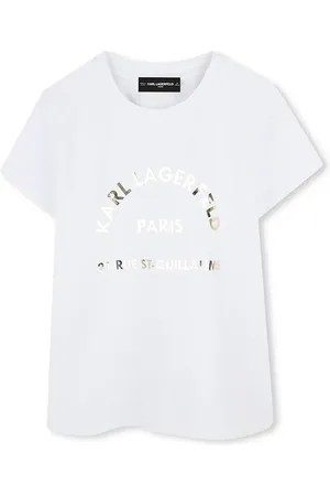 Karl Lagerfeld T-shirt dziecięcy kolor Z30447