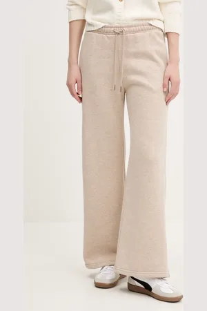 Abercrombie & Fitch Spodnie dresowe damskie kolor gładkie KI147-5036