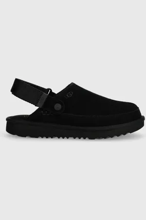 UGG Kapcie zamszowe dziecięce GOLDENSTAR CLOG kolor