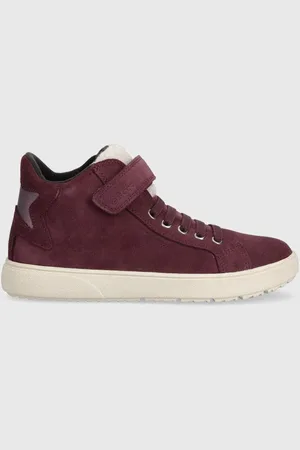 Geox Sneakersy zamszowe dziecięce J36HYC 022BH J THELEVEN WPF kolor