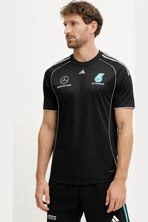 adidas T-shirt x Mercedes męski kolor wzorzysty JX8245