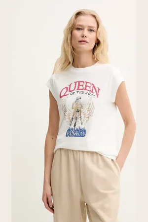 Pinko T-shirt bawełniany damski kolor 104603 A2DA