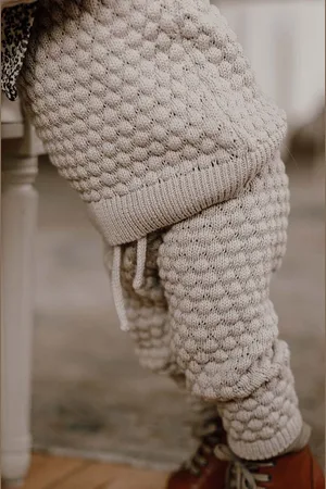 Thats Mine Spodnie bawełniane dziecięce 027151 Bowie Pants kolor gładkie