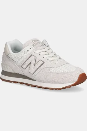 New Balance Sneakersy zamszowe 574 damskie kolor WL574BEM