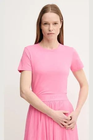 JOOP! T-shirt bawełniany damski kolor