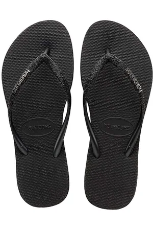 Havaianas Japonki SLIM SPARKLE II damskie kolor na płaskim obcasie 4146093.0090
