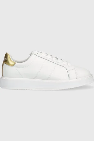 Ralph Lauren Sneakersy skórzane Angeline 802875886002 kolor