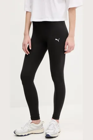 PUMA Legginsy damskie kolor gładkie 682424
