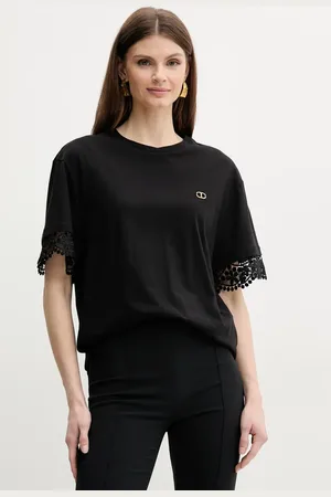 Twin-Set T-shirt bawełniany damski kolor 251TT2410