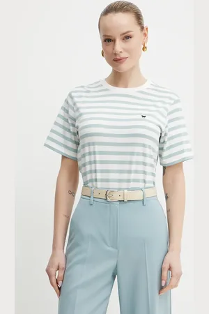 Max Mara T-shirt bawełniany damski kolor 2515971031600