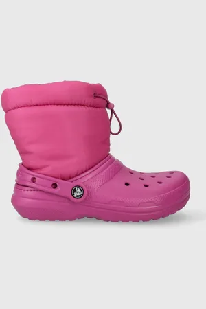Crocs śniegowce dziecięce Classic Lined Neo Puff kolor