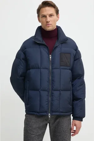 Armani Exchange Kurtka puchowa męska kolor zimowa oversize 6DZB21 ZN4XZ