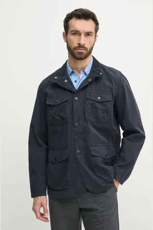 Barbour Kurtka bawełniana Ogston Casual Jacket kolor przejściowa MCA1039