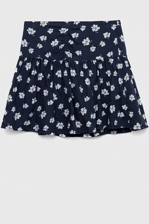Abercrombie & Fitch Spódnica dziecięca kolor mini rozkloszowana