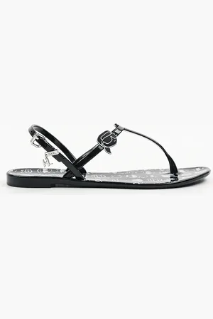Karl Lagerfeld Sandały JELLY NFT damskie kolor KL80002G
