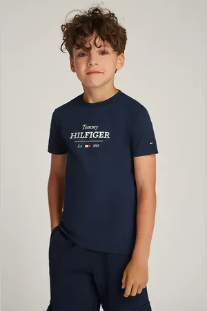 Tommy Hilfiger T-shirt bawełniany dziecięcy kolor z nadrukiem KB0KB09356