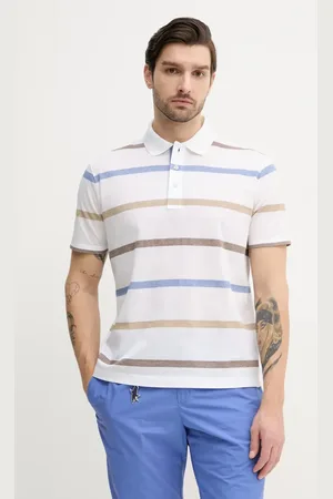 Paul & Shark Polo bawełniane kolor wzorzysty 25411227