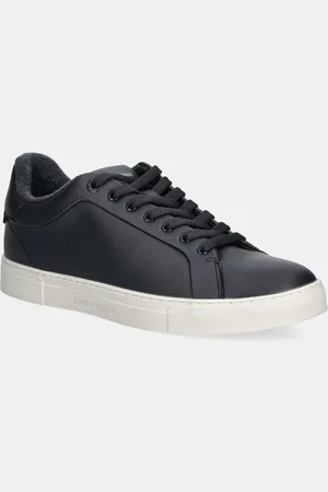 Emporio Armani Sneakersy skórzane męskie kolor X4X598 XF662 00285