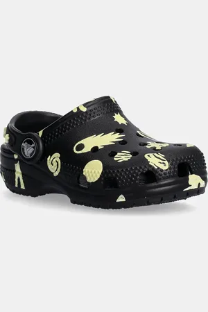 Crocs Klapki dziecięce CLASSIC GLOW SPACE CLOG kolor 210358