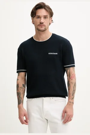 Guess T-shirt bawełniany męski kolor gładki M5GR17 Z3HM1