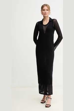 Pinko Sukienka kolor maxi prosta 105154 A2LS