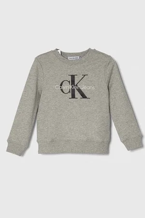 Calvin Klein Bluza bawełniana dziecięca kolor z nadrukiem