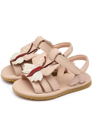 Donsje Sandały skórzane niemowlęce Jiles Sky Sandals Butterfly kolor 1501802