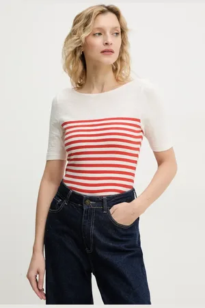 Marc O’ Polo T-shirt bawełniany damski kolor 503219651333