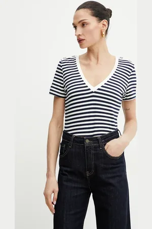 Morgan T-shirt DINA damski kolor DINA