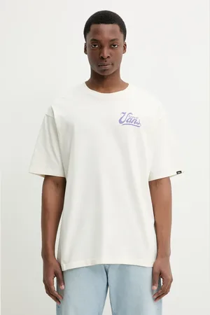 Vans T-shirt bawełniany męski kolor z nadrukiem VN000NTWFS81