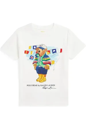 Ralph Lauren T-shirt bawełniany dziecięcy kolor z nadrukiem 322958332001