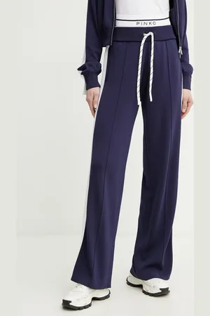 Pinko Spodnie dresowe damskie kolor gładkie 104888 A2FQ