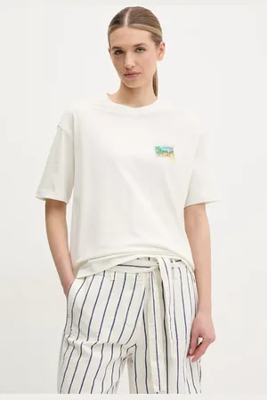 Napapijri T-shirt bawełniany S-Nice damski kolor NP0A4IG42061