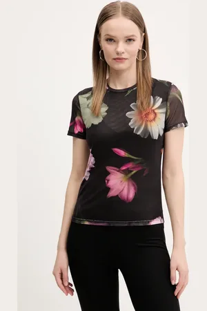 Desigual T-shirt DES MOINES damski kolor 25SWTK88