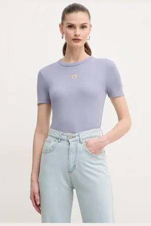 Calvin Klein T-shirt damski kolor J20J225244