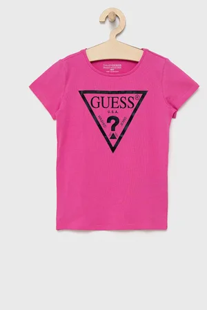Guess T-shirt bawełniany dziecięcy