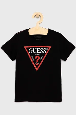 Guess T-shirt dziecięcy kolor melanżowy