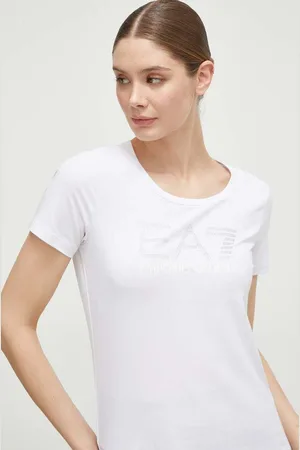EA7 T-shirt damski kolor