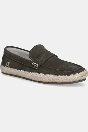 Pepe Jeans Espadryle zamszowe TOURIST COAST kolor PMS10337