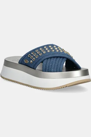 Liu Jo Klapki DREAMY SANDAL 05 damskie kolor na platformie BA5091TX474S3206