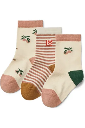 Liewood Skarpetki dziecięce Silas Socks 3-Pack 3-pack kolor LW20014