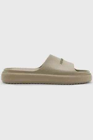 AllSaints Klapki Dune Slider męskie kolor M023FA